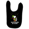 Happiness is Camp Baby Bibs