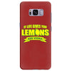 if life gives you lemons, add vodka t shirt Samsung Galaxy S8 Plus