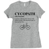 Cycopath Noun Ladies Fitted T-Shirt