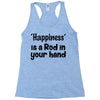 joke fisherman carp angling Racerback Tank