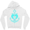 sea turtles Zipper Hoodie