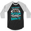 super cool autism dad 3/4 Sleeve Shirt