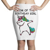 mom of the birthday girl Pencil Skirts