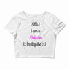 I'm a Unicorn Crop Top