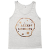 i accept cookies brown Tank Top