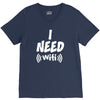 I Need Wi-Fi V-Neck Tee