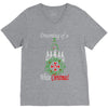 dreaming of a white christmas V-Neck Tee