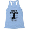 Best Friend Bull Terrier Racerback Tank