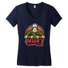 horror's gym Women's V-Neck T-Shirt