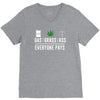 gas, grass or ass everyone pays V-Neck Tee