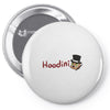 THE HOODINI Pin-back button