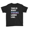This is What Trans Looks Like Youth Tee