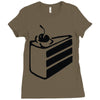 this shirt is a lie Ladies Fitted T-Shirt