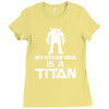 my other ride is a titan Ladies Fitted T-Shirt
