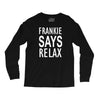 frankie says relax retro vintage Long Sleeve Shirts