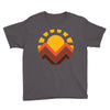 sunset mountain Youth Tee