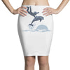dolphin rider Pencil Skirts