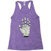the hand of destiny Racerback Tank