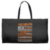 Aquarians Difficult Ones To Understand Zodiac Tees Weekender Totes