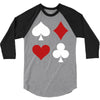 Casino Signs 3/4 Sleeve Shirt