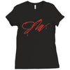 jake paul signature Ladies Fitted T-Shirt