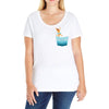 Jumping See Ladies Curvy T-Shirt