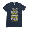 be golden Ladies Fitted T-Shirt
