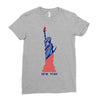 4th of july Ladies Fitted T-Shirt