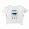 fishing pop Crop Top