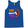 She Wants The D - Dunkin Donuts Tank Top