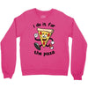 i do it for the pizza Crewneck Sweatshirt