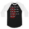 keep moving forward 3/4 Sleeve Shirt