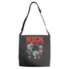 zombie band by thinkd d5rknq9 Adjustable Strap Totes