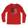 team 10 american flag Long Sleeve Shirts