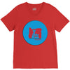 please blu V-Neck Tee