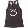 bon jovi smirk logo rock metal band Racerback Tank