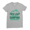 Camper Couple Man Ladies Fitted T-Shirt