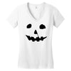 halloween jack o lantern Women's V-Neck T-Shirt