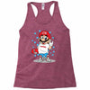 respect line Racerback Tank