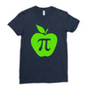 apple pi Ladies Fitted T-Shirt
