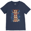 crazy totem V-Neck Tee