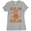 ginja ninja Ladies Fitted T-Shirt
