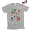 vintage electronic retro technology Exclusive T-shirt