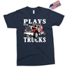 plays with trucks family matching Exclusive T-shirt