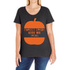 halloween forget candy give me tacos pumpkin Ladies Curvy T-Shirt
