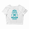 I am a Ovarian Cancer Survivor - What's Your Superpower? Crop Top