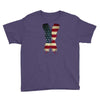 jake paul x american flag Youth Tee