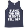 i flexed and the sleeves fell off Tank Top
