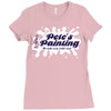 pete's painting Ladies Fitted T-Shirt