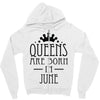 queens are born in june (2) Zipper Hoodie